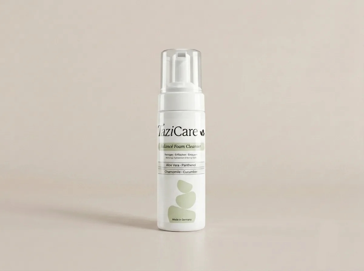 Balancé Reinigungsschaum — Balance Foam Cleanser Starte deine Pflegeroutine mit einer sanften, gründlichen Reinigung, die überschüssigen Talg, Schm