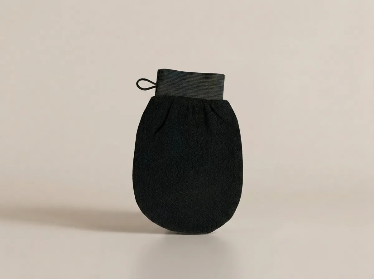 Peeling-Handschuh — Vervollständige dein marokkanisches Hammam-Ritual mit einem traditionellen Peelinghandschuh, der dabei hilft, aufgeweich