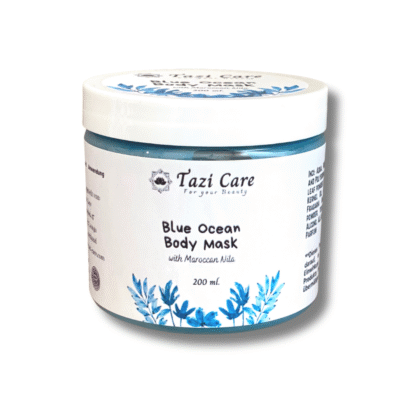 Kaolin-Maske mit blauem Indigo von Blue Ocean