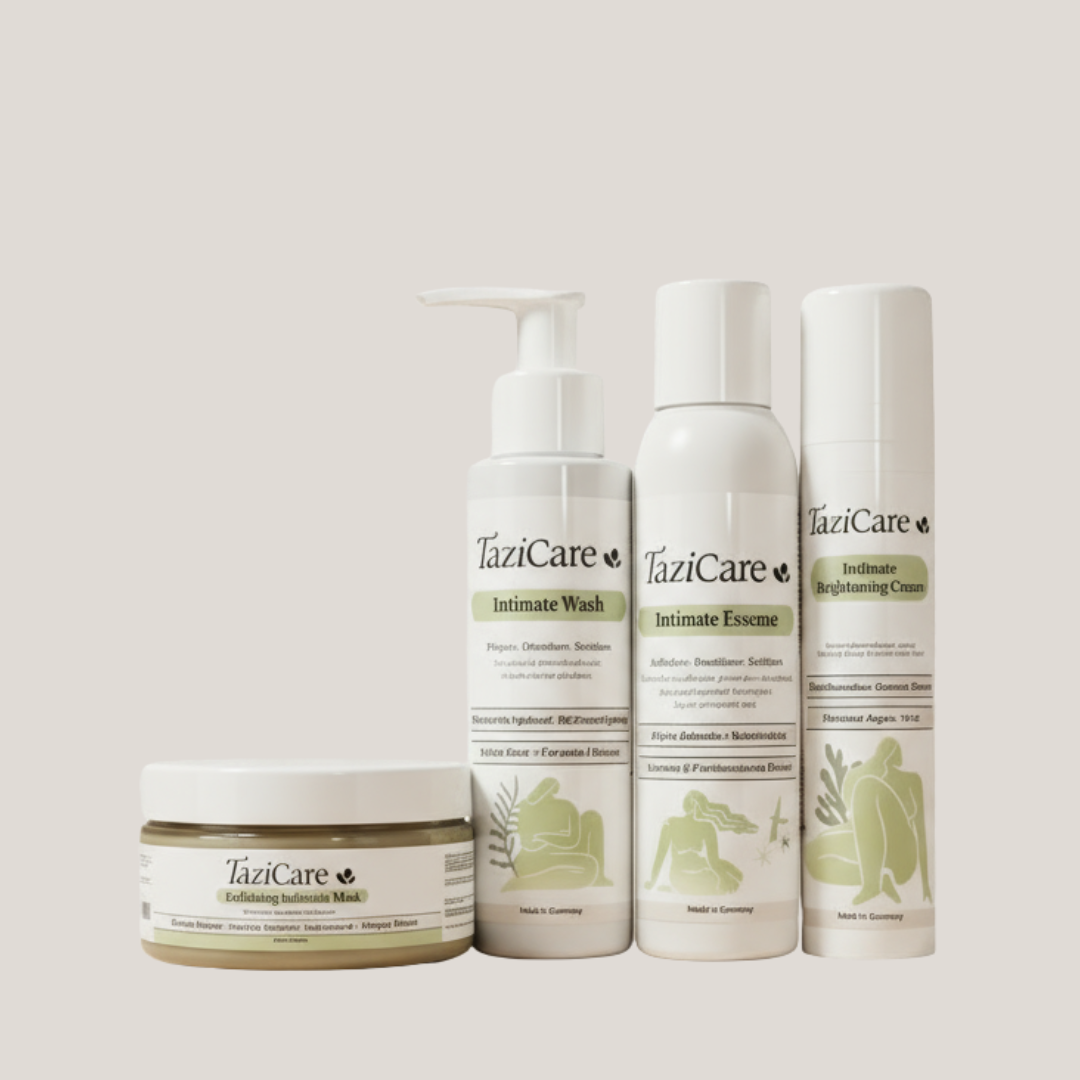 روتين العناية والتفتيح للمناطق الحساسة